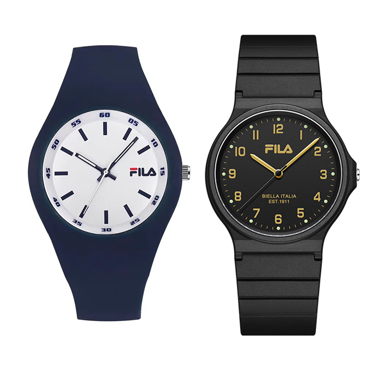 FILA斐乐学生考试静音石英表男女
