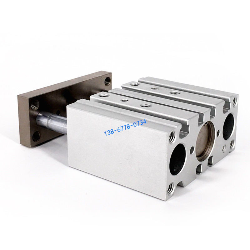 AirTAC三轴带导杆气缸TCL20*60/70/75/80/90/100-S