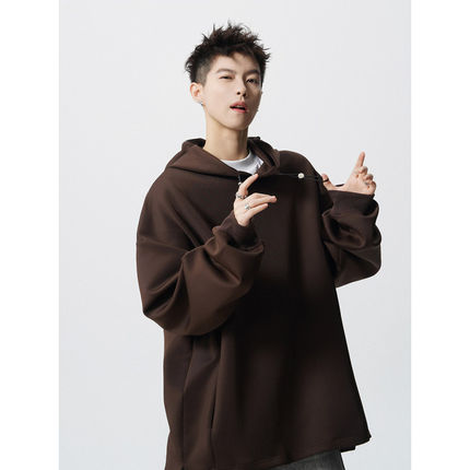 Mansway男道男装bdls工作室悟空有货GOODBAI早秋宽松休闲口袋卫衣