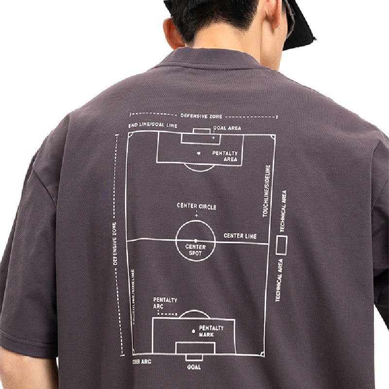 Crying Center哭喊中心阿茶与阿古東崛NOLOGO速干凉感运动短袖T恤