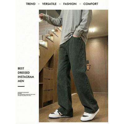 Mansway男道男装0123start马切达工作室東崛NOLOGO美式微喇牛仔裤