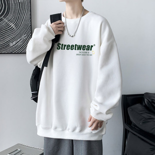 Crying Center男无界bdls十九秋工作室西西里男装宽松圆领卫衣