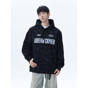 Crying Center男第四十九天三川一禾亿万少年380连帽卫衣美式外套