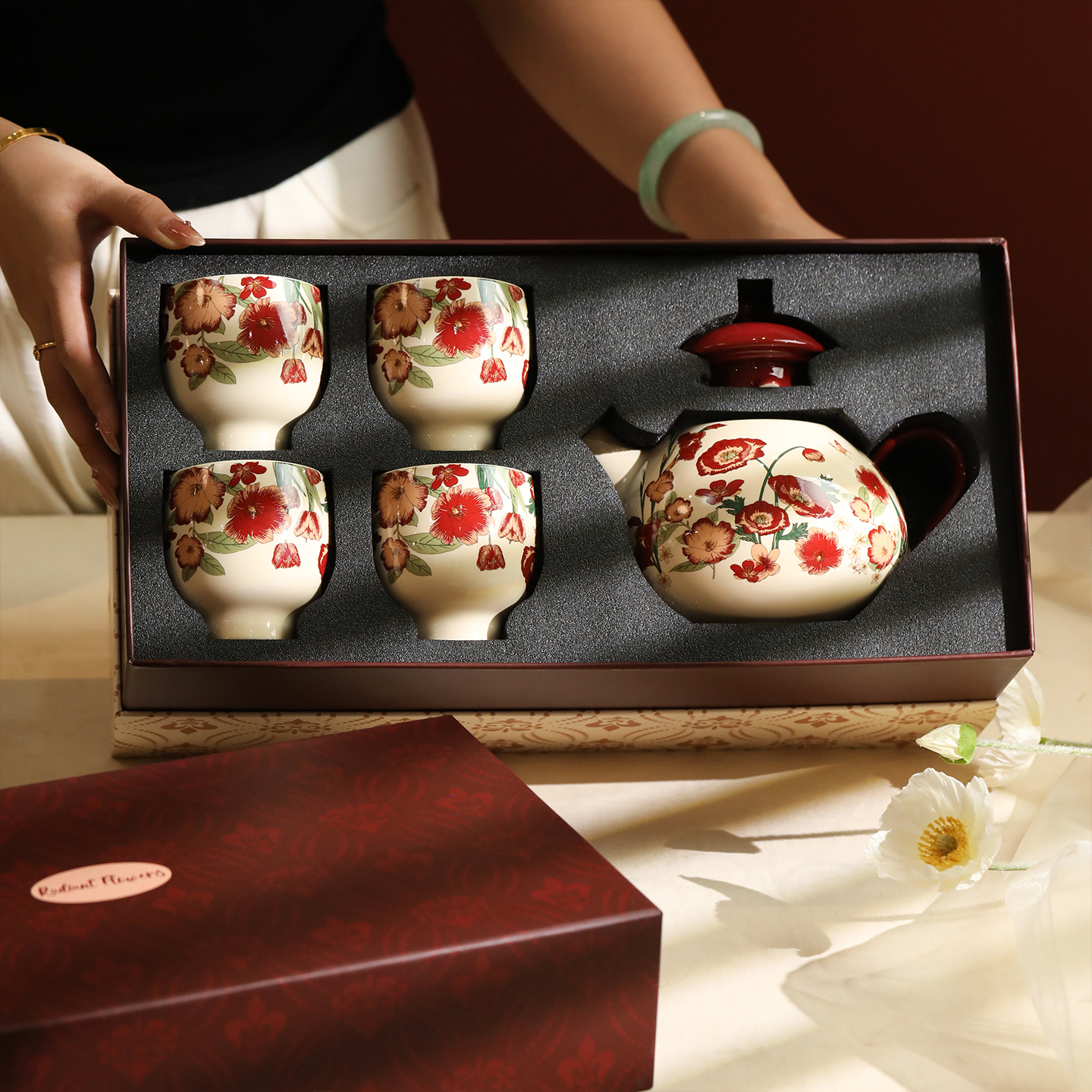结婚礼物实用高级感水壶茶杯礼盒