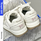 女款 子百搭运动鞋 2026春季 鮀品厚底小白鞋 新款 增高女鞋 休闲板鞋 女