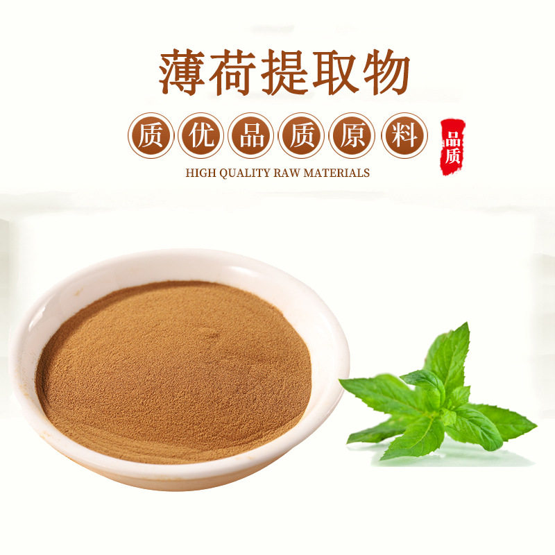 天然薄荷提取物薄荷叶浓缩粉水溶