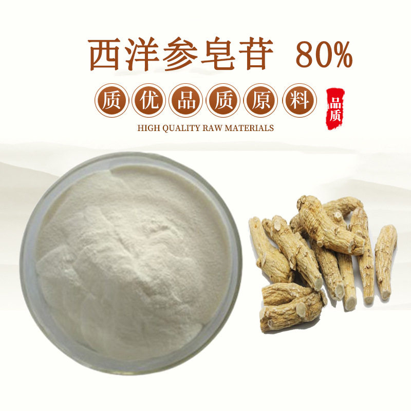 天然花旗参提取物皂苷西洋参皂甙