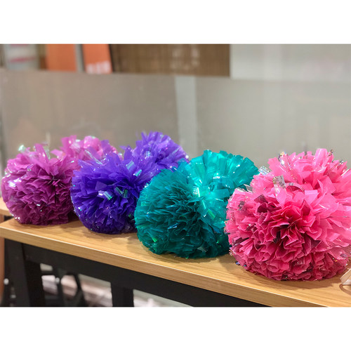 炫彩花球啦啦队专业比赛操手