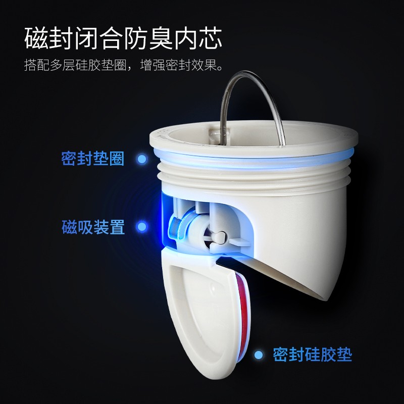 潜水艇线性地漏防臭内芯配件通用