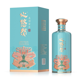 心悠然酒（渚事顺遂）53度500ml酱香型白酒小糊涂仙品牌