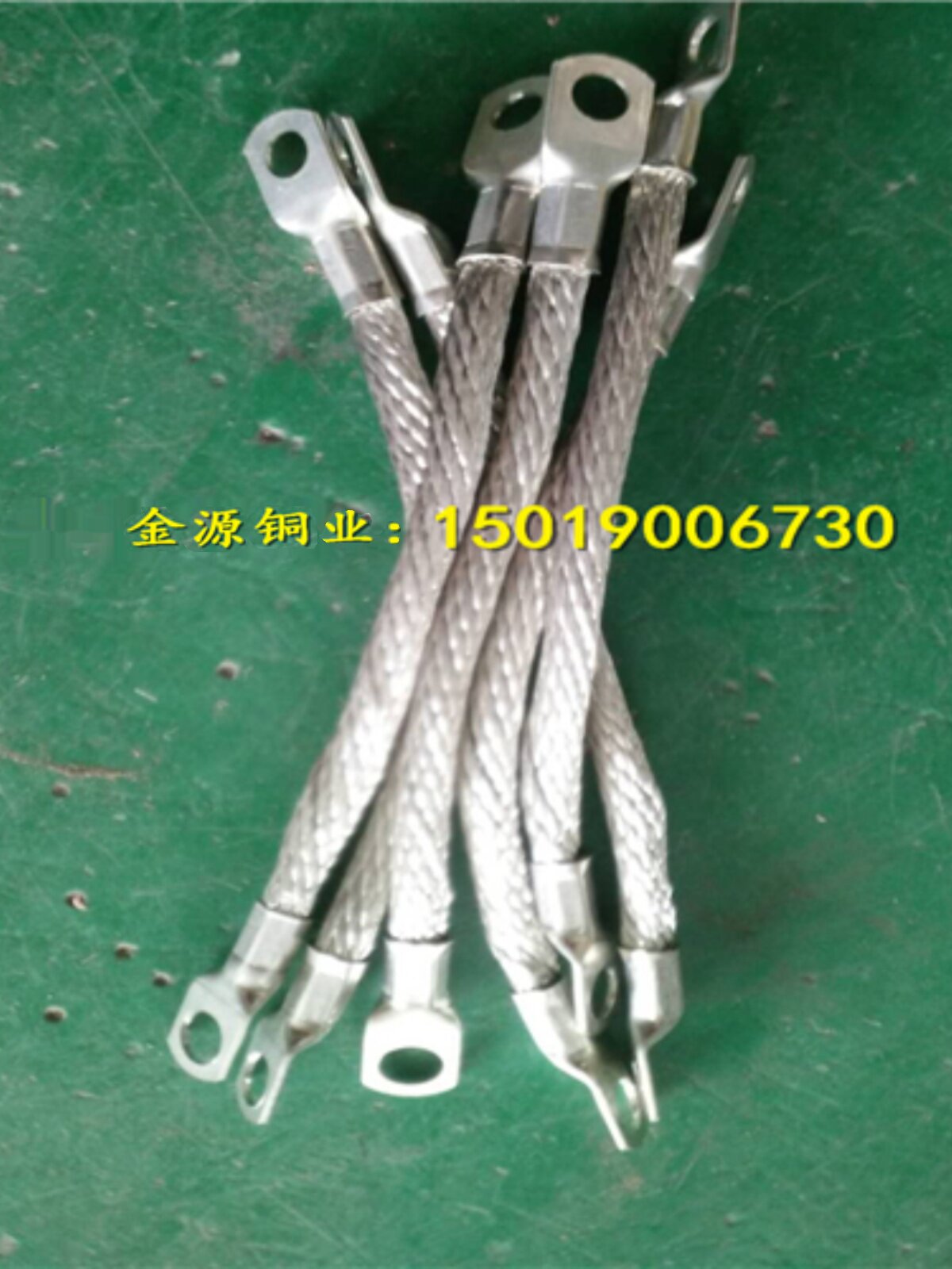 幕墙门窗防雷铜导线铜编织带软连接加塑透明软铜线高层建筑接地线