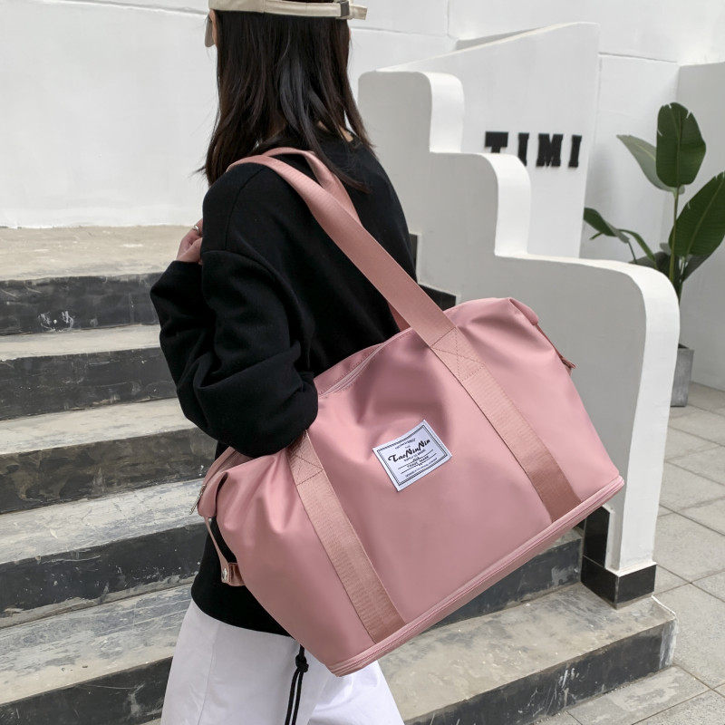 旅行包女短途大容量手提运动旅游健身包轻便待产收纳出差行李袋子