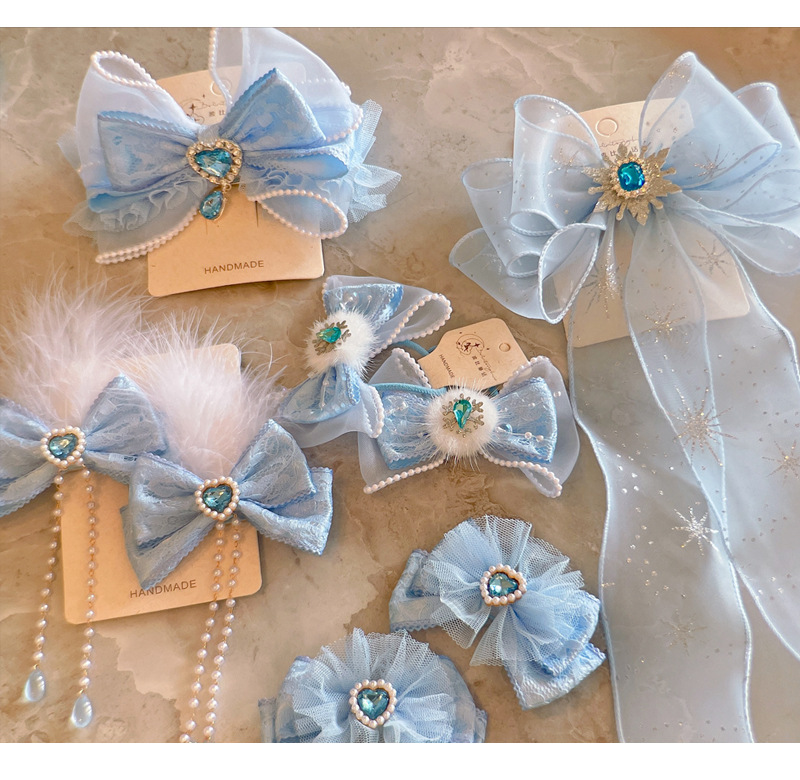 冰雪奇缘爱莎女王公主发饰