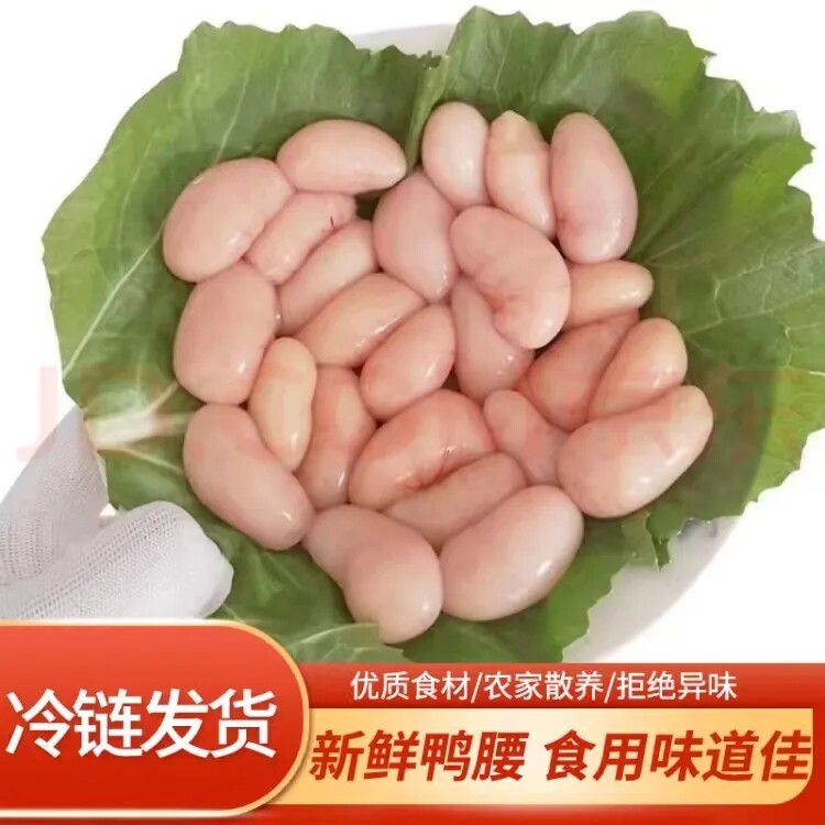 新鲜鸭腰鸭腰子顺丰包邮【两斤】毛重装鸭腰鸭腰公鸭睾子鸭肾速冷
