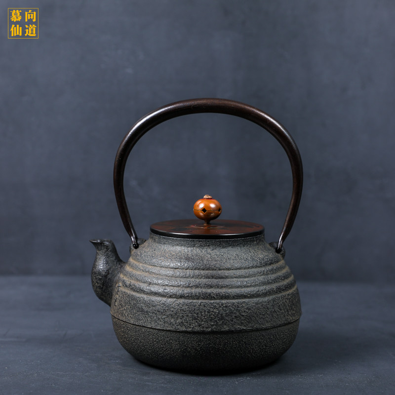 日本清光堂铁壶 日本铁壶原装进口 日本清光堂福兵卫铁壶 1.2l