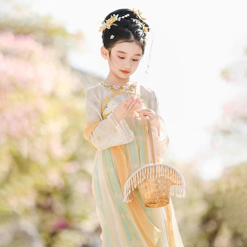 凌曦阁春夏女童汉服襦裙刺绣齐胸