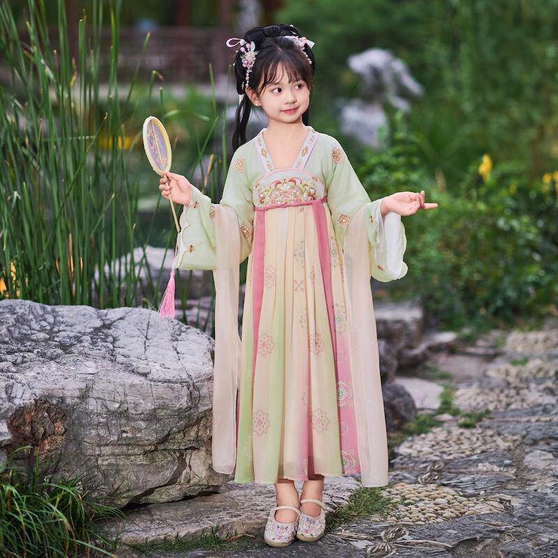 凌曦阁汉服女童连衣裙春女宝汉服