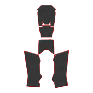 适用 三阳TL500/508改装坐桶垫 座桶内衬保护垫 储物箱马桶垫配件