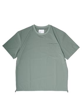 MUNDANE (MDE) RIBBON系列 速干抗皱廓形户外织带尼龙短袖T恤