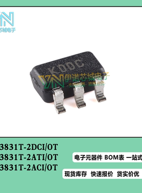 MCP73831T-2DCI/OT -2ATI/OT -2ACI/OT线性充电管理控制器SOT23-5