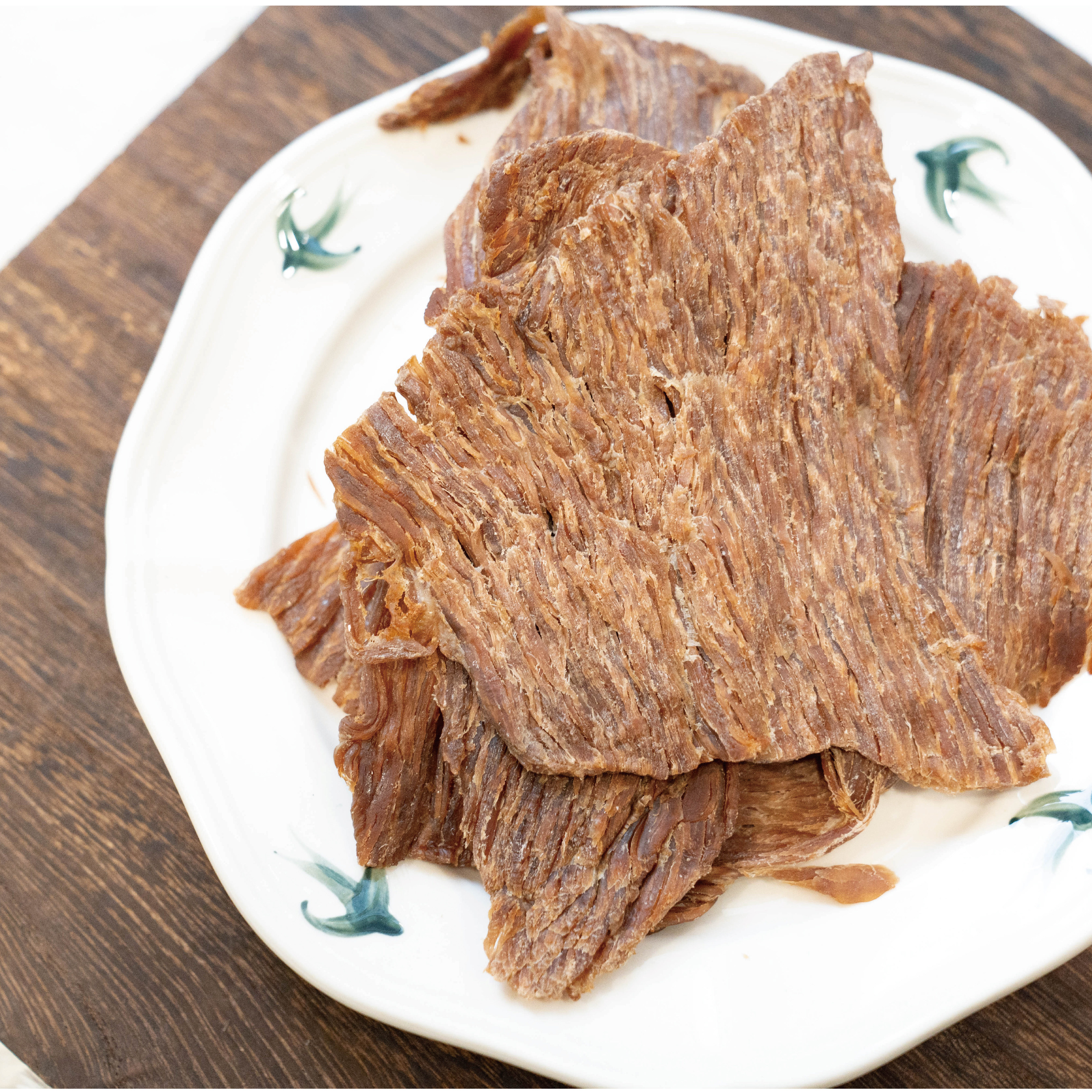 温州特色大片牛肉干  休闲食品零食大片原切 有嚼劲 品出牛肉原香