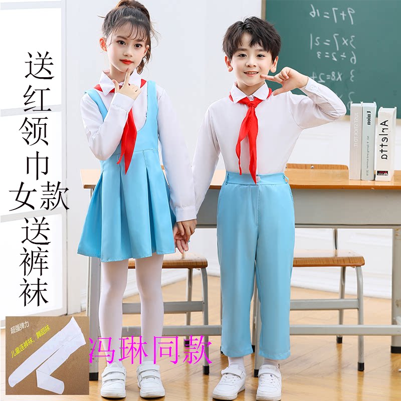 合唱服中小学生舞蹈演出服启程共和国丰碑爱你中国我还能孩子多久