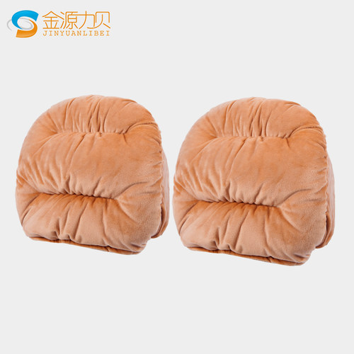 冬季毛绒汽车头套冬天车载座椅