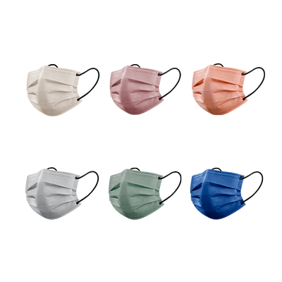 莫兰迪色潮款男女高颜值口罩