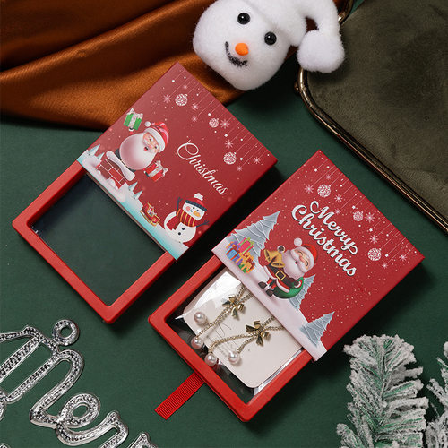 卡通圣诞节水晶手串链首饰品包装