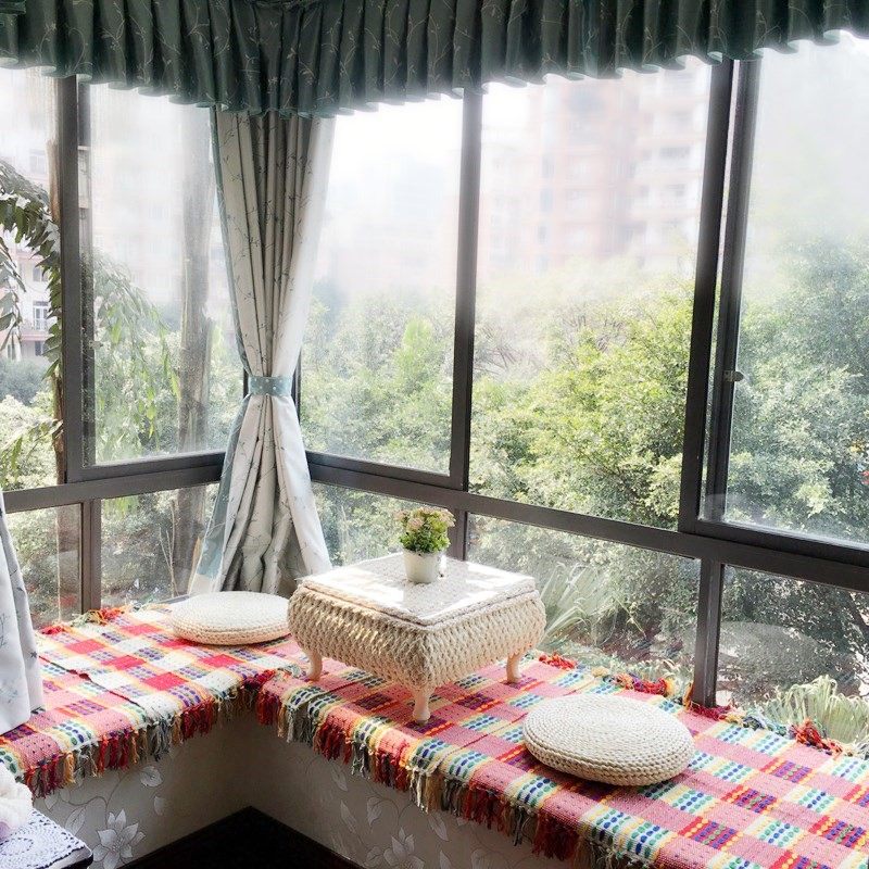 个性沙发垫创意时尚 彩色棉线编织流苏地毯卧室床前垫地垫飘窗垫1在类目 居家布艺, 坐垫/椅垫/沙发垫, 沙发垫中 - 来自Buy2taobao.com提供专业的淘宝代购服务