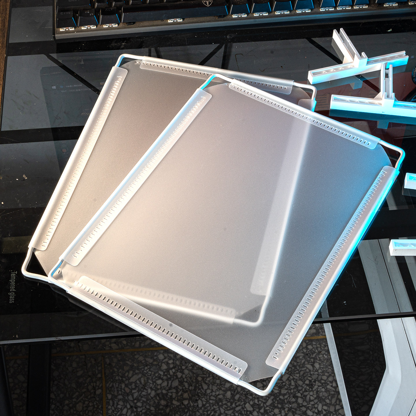 一体式柔光屏摄影拍照柔光片珠宝饰品静物产品美妆柔光板辅助道具