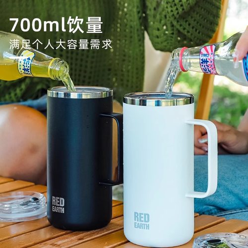 REDEARTH保温杯316不锈钢大容量