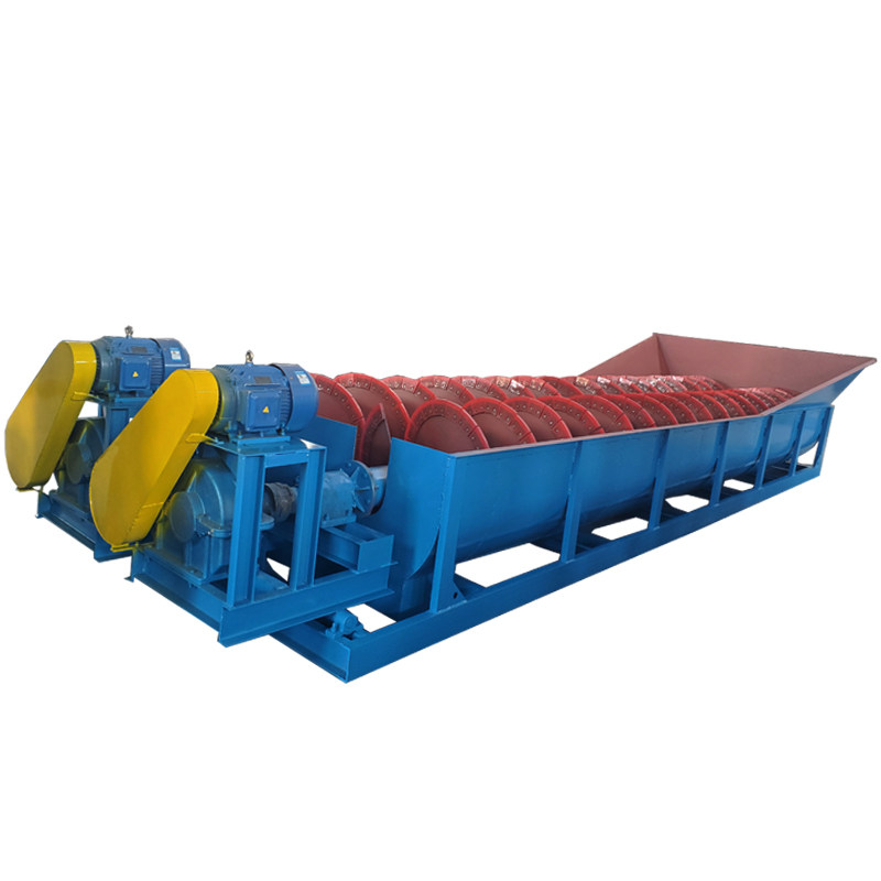 2021大型宏兴双螺旋洗石机泥石分离机洗砂机全套脱泥设备配件厂家