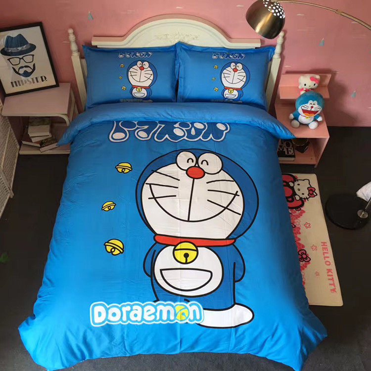 Cotton Cartoon A dream duo Four piece suit pure cotton Quilt cover sheet student children dormitory Threein the Bedclothes , Bedding Sets/Family of four/Multiple sets of  category - from Buy2taobao.com to provide professional Taobao agent buy service
