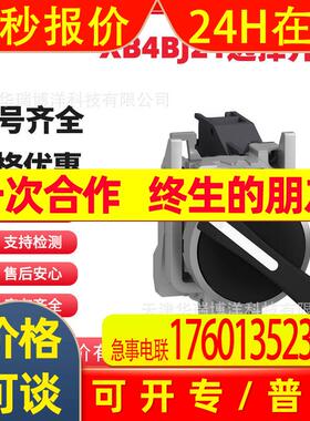 全新XB4BJ21 XB4BJ33 XB4BJ53金属2位置3位置XB4长柄22mm选择开关