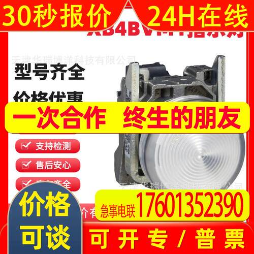 XB4BVM1 XB4BVM3 XB4BVM4 XB4BVM5 XB4BVM6指示灯22mm孔径AC230V