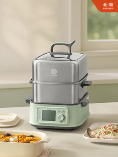 by 北鼎G76全钢电蒸锅多功能家用一体锅大容量蒸锅全自动预约蒸箱