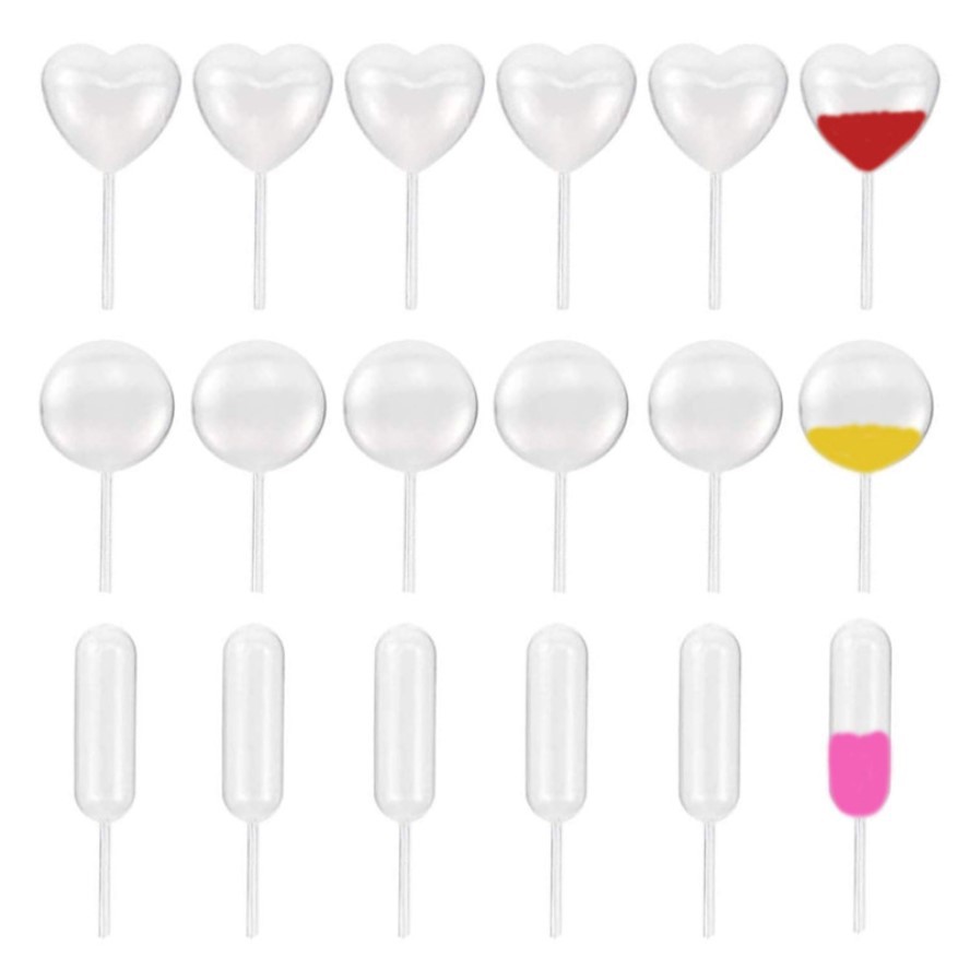 烘焙吸管 4ml果酱吸管 Jam dropper 塑料滴管 一次性果酱注射器
