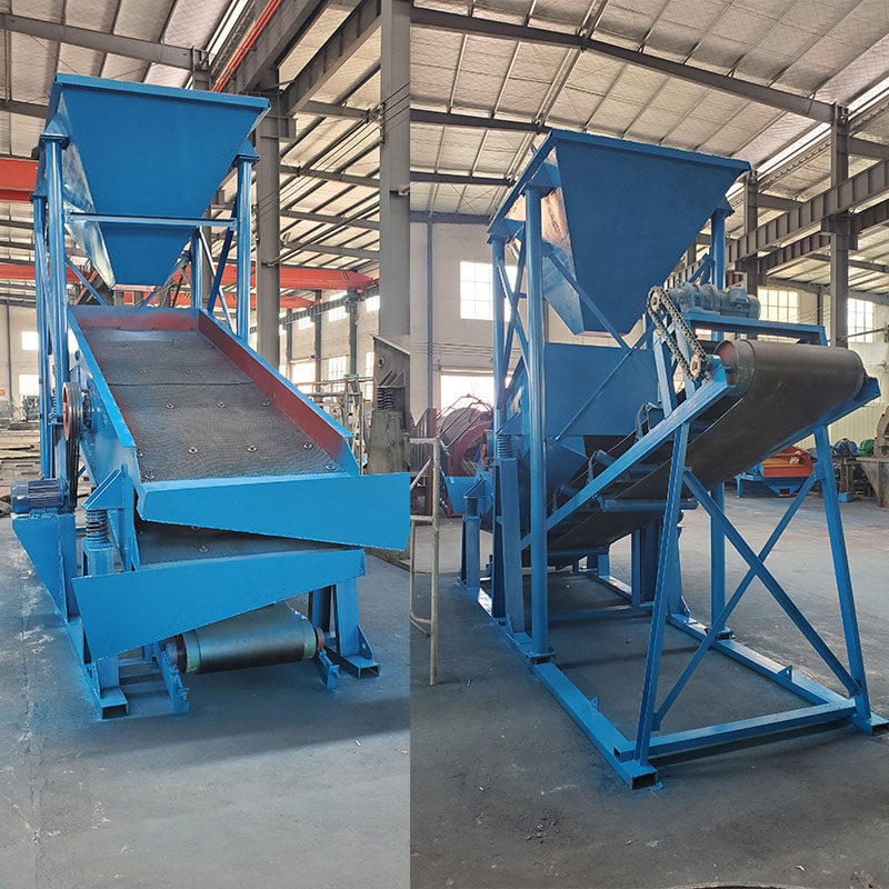 30型双层振动筛沙一体机矿用加料斗震动石子分离大小分拣筛过滤机