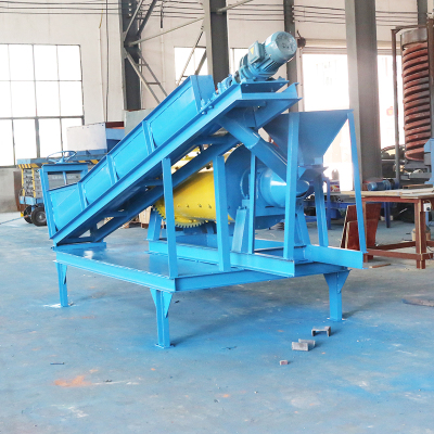闭路循环500kg0612型球磨分级一体机 矿用试验型矿石钢球磨粉碎机