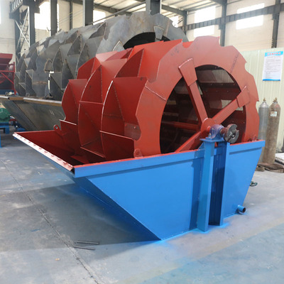 江西轮斗洗砂机细砂洗沙水轮2000双槽轮式洗砂脱水机沙土分离机械