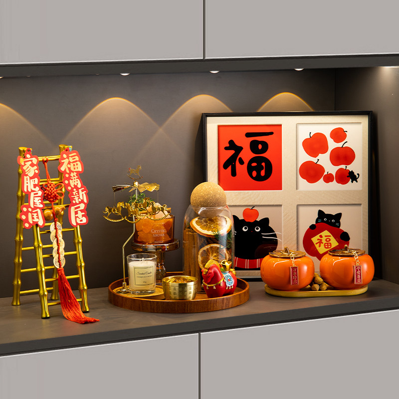 创意小众入户玄关布置摆件干果香薰组合仿真花花瓶客厅桌面装饰品,家居饰品,装饰摆件,淘宝优惠券,粉丝福利购,淘宝优惠卷