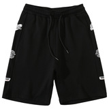 中性2021夏季新款印花短裤女运动拼接阔腿五分裤子H2051，女装休闲裤，电商A362