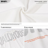 日系2021秋冬字母印花圆领嘻哈潮牌落肩袖加绒卫衣RH3506-P60控98，男装卫衣，电商A362