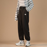 中性2021秋冬新款脚口可调抽绳宽松休闲阔腿运动裤G2522，女装休闲裤，电商A362