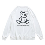 中性2021秋季新款小熊卫衣女情侣炫彩反光上衣外套G3045，女装卫衣/绒衫，电商A362