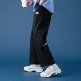 中性风2021春夏新款运动休闲裤女阔腿宽松卫裤女G2522，女装休闲裤，电商A362