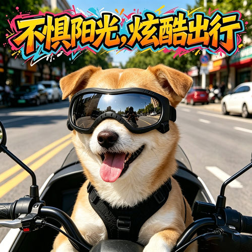 田园犬专用狗狗眼镜宠物墨镜小狗护目镜狗防风镜配饰小型犬骑行狗
