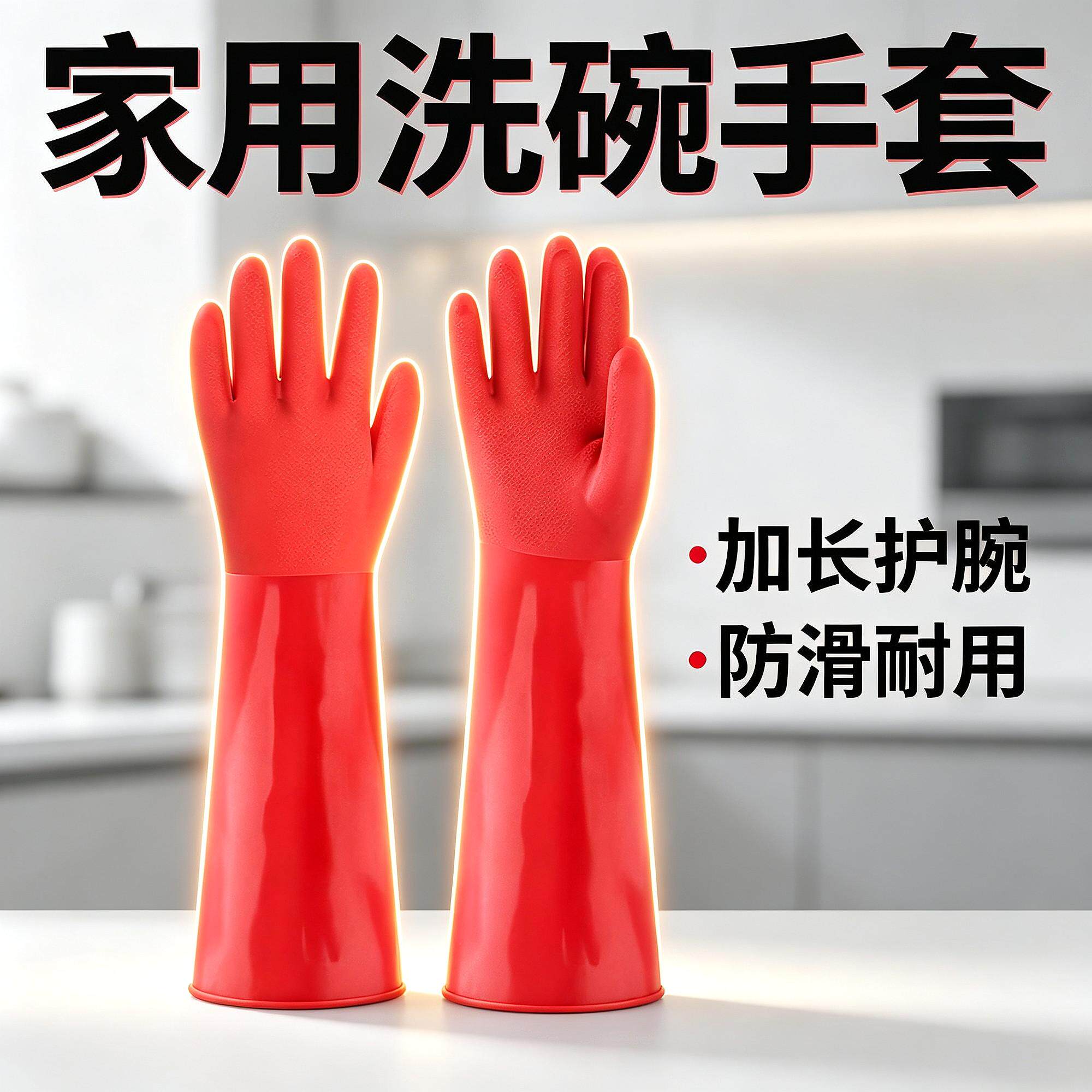 冬季加绒女小号洗菜用的洗碗手