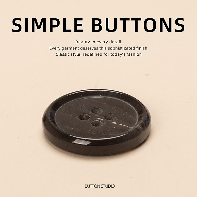 黑色毛衣开衫扣子高端精致时尚